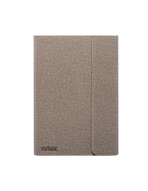 Funda universal nilox tablet 10.5 pulgadas gris