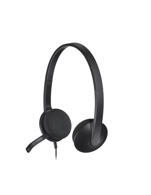 Auriculares con microfono logitech headset h340