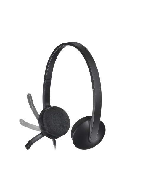 Auriculares con microfono logitech headset h340
