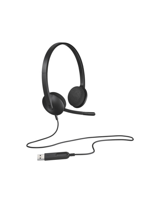Auriculares con microfono logitech headset h340