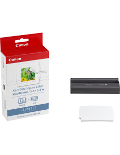 Papel foto canon selphy kc - 18is 54x54