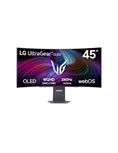 Monitor curvo gaming lg 45gx90sa - b 44.5 pulgadas