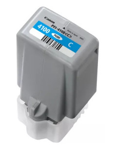 Cartucho canon pfi - 4100c cian