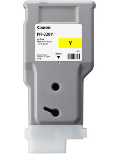 Cartucho canon pfi - 320 amarillo tm - 200tm - 200 mfp