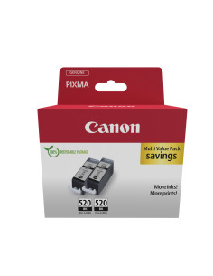 Cartucho canon pgi - 520bk negro twin pack