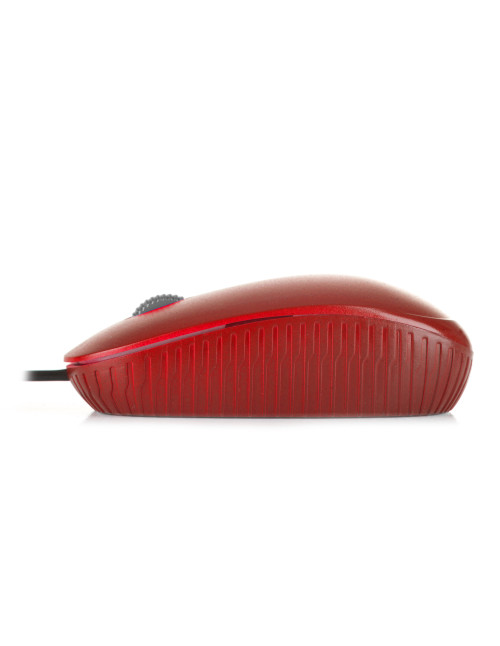 Raton con cable ngs flamered optico