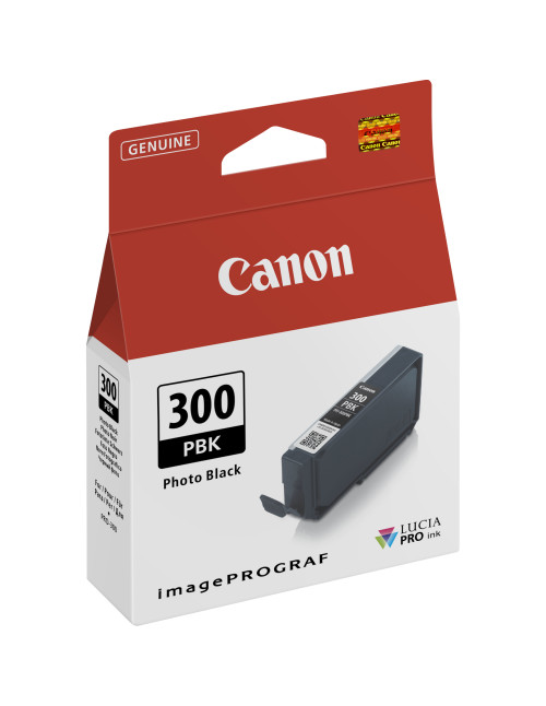 Cartucho canon pfi - 300 pbk negro foto
