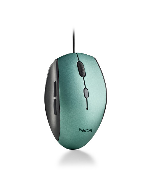 Raton ngs wired ergo silent mouse