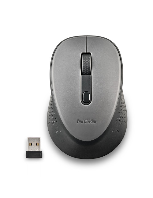 Ngs raton inalambrico ngs dewwhite gris