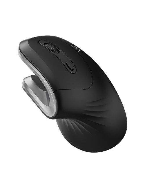 Raton ergonomico inalambrico ewent ew3154 negro