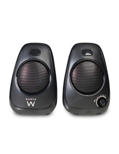 Altavoces ewent 2.0 ew3527 negro