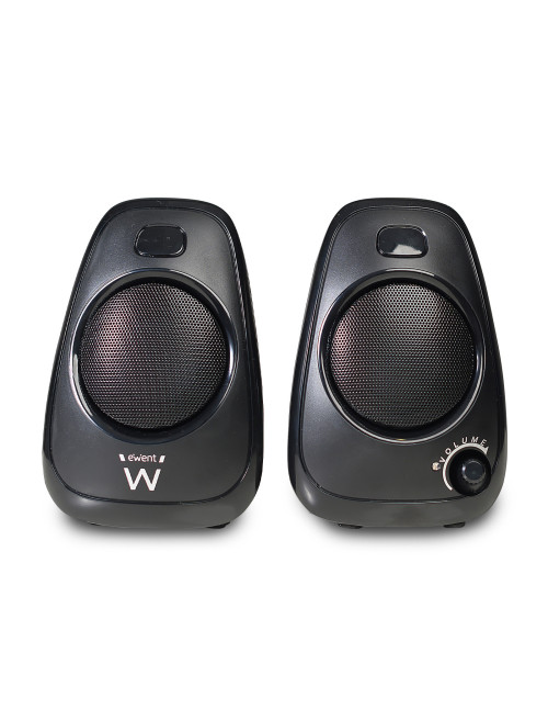 Altavoces ewent 2.0 ew3527 negro