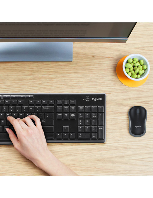 Teclado + mouse logitech mk270 wireless