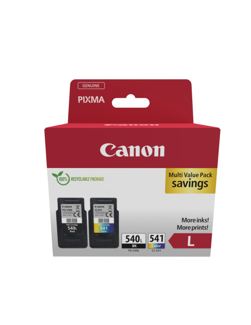Multipack canon pg - 540l cl - 541xl + papel