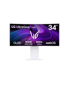 Monitor curvo gaming 34 pulgadas lg 34gx90sa - w