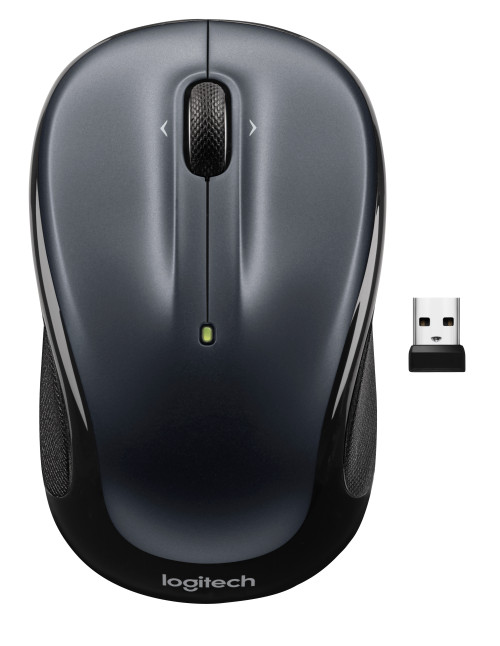 Raton inalambrico logitech m325s plata oscuro
