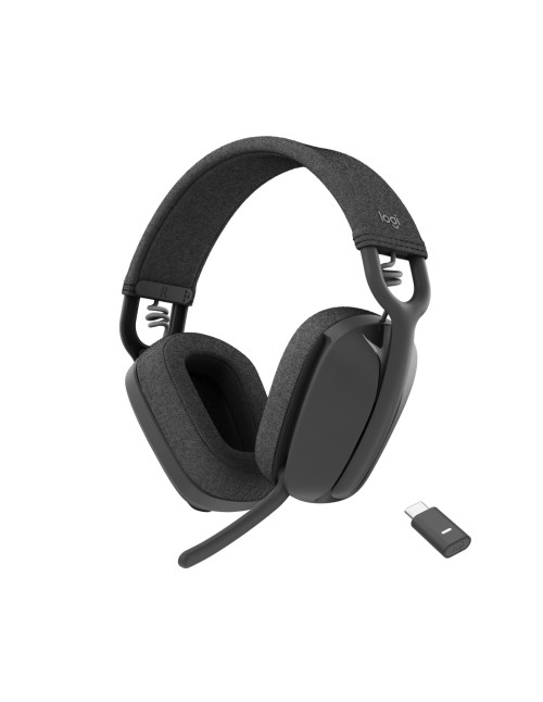 Auricular logitech zone vibe inalambrico negro