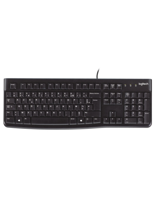 Teclado logitech k120 usb negro frances
