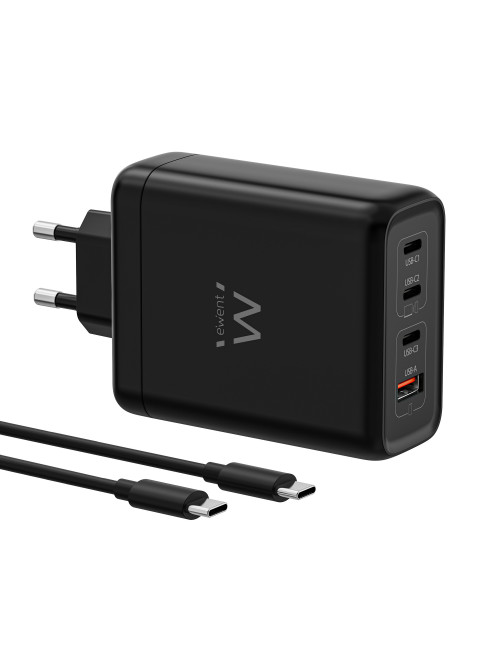 Cargador ewent ew1337 140w 3x usb