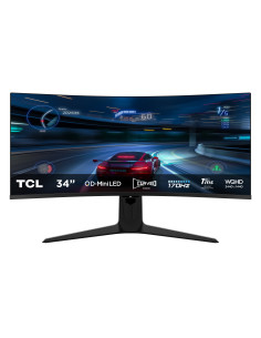 Monitor miniled gaming tcl 34 pulgadas 34r83q