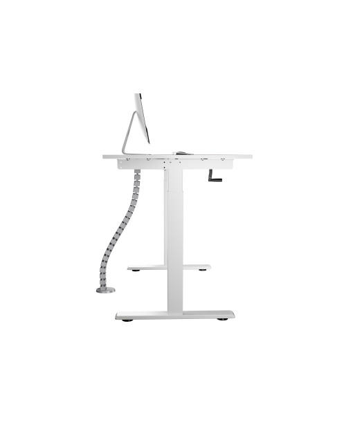 Organizador cables escritorio equip deluxe gris