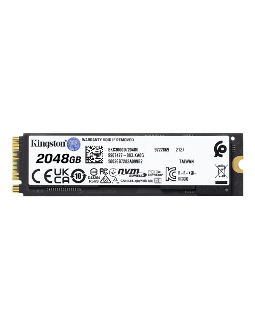 Disco duro interno ssd kingston kc3000