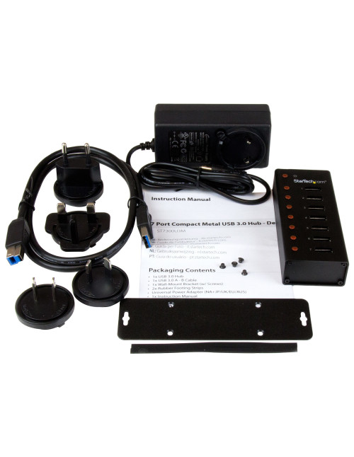 Hub startech 7 en 1