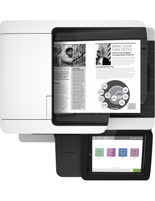 Multifunción láser hp laserjet enterprise m528dn