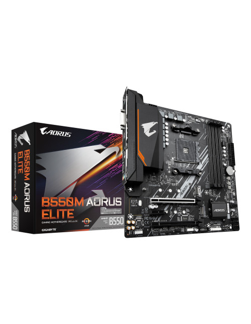 Placa base gigabyte b550m aorus elite