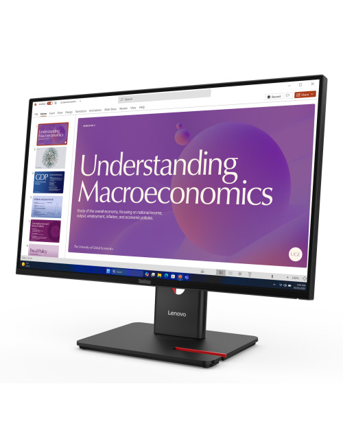 Monitor lenovo thinkvision t24d - 40 23.8 pulgadas fhd