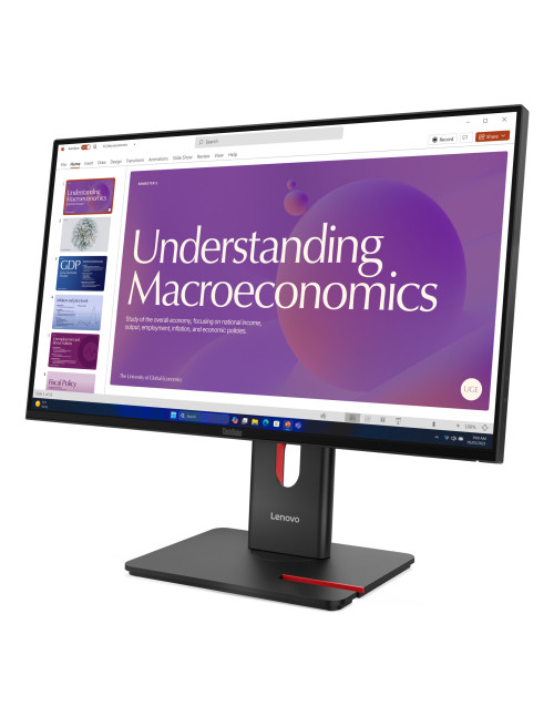 Monitor lenovo thinkvision t24d - 40 23.8 pulgadas fhd