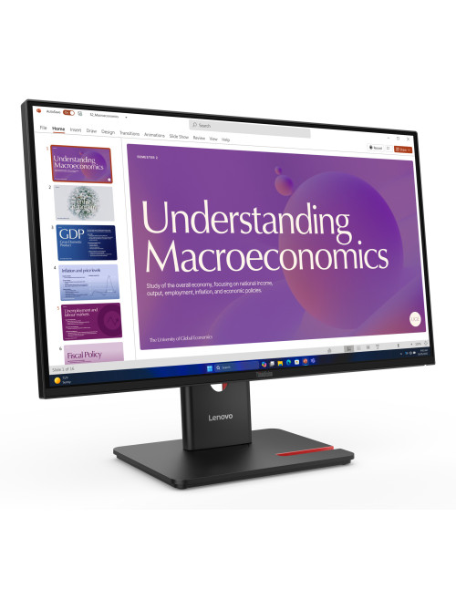 Monitor lenovo thinkvision t24d - 40 23.8 pulgadas fhd