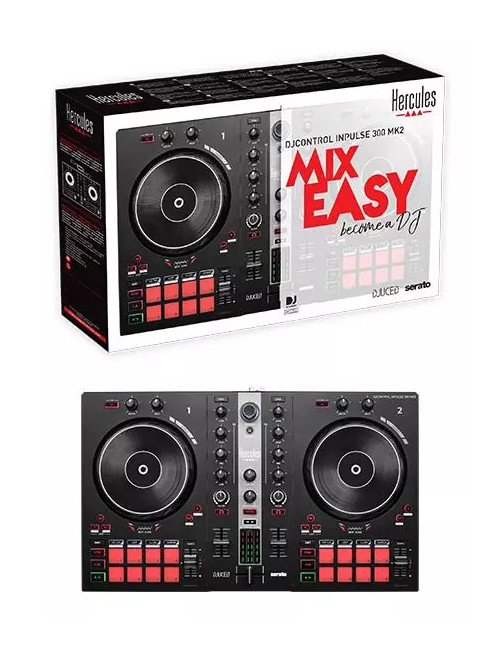 Mesa mezclas hercules consola dj inpulse