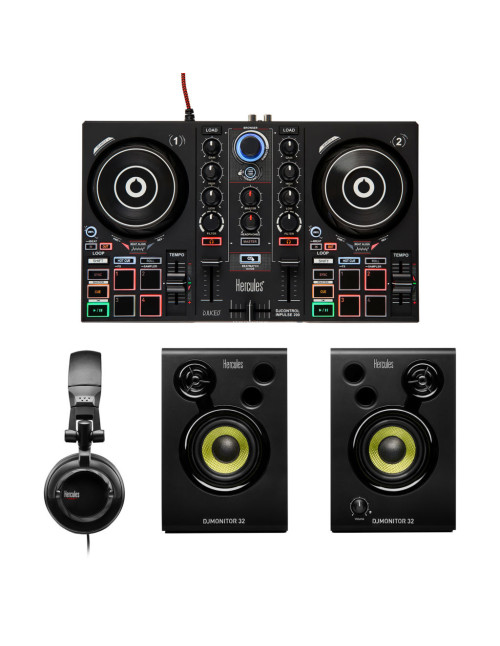 Mesa mezclas hercules consola dj learning