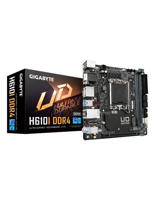 Placa base gigabyte h610i ddr4 m - itx