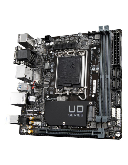 Placa base gigabyte h610i ddr4 m - itx