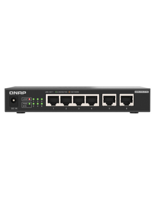 Switch qnap qsw - 2104 - 2t - r2 6 puertos