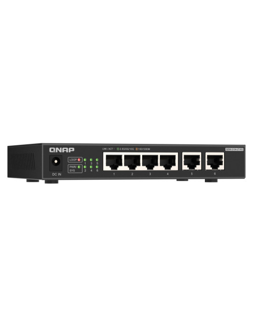 Switch qnap qsw - 2104 - 2t - r2 6 puertos