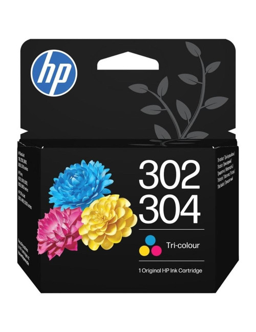 Cartucho tinta hp 302 304 tri - color
