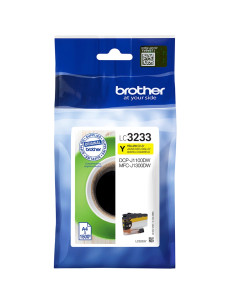 Cartucho tinta brother lc3233y amarillo 1500