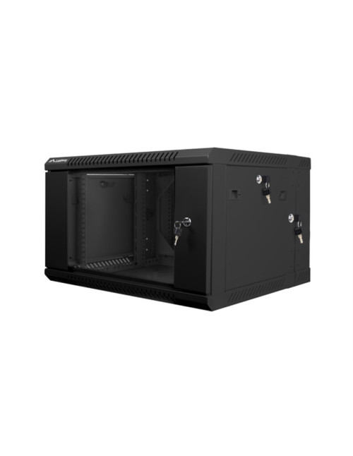 Armario lanberg mural doble seccion rack