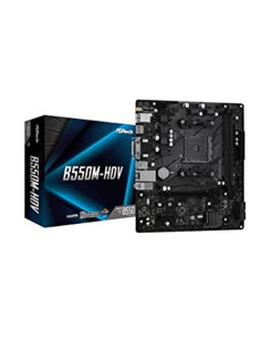 Placa base asrock amd am4 b550m - hdv