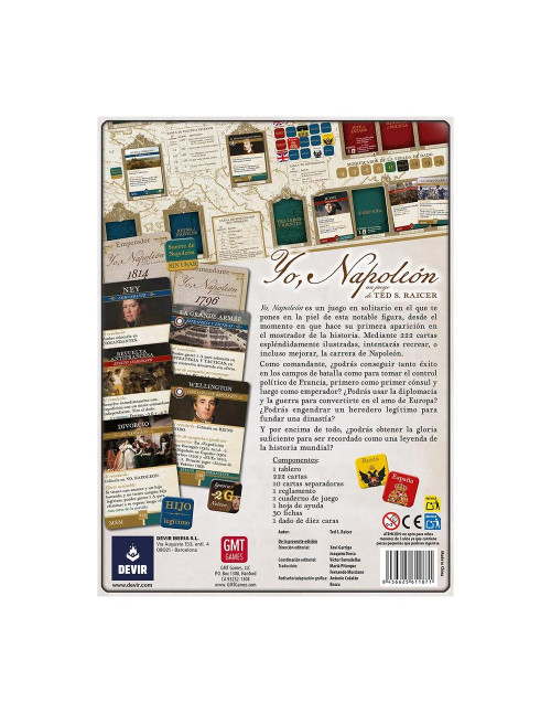 Juego mesa yo napoleón