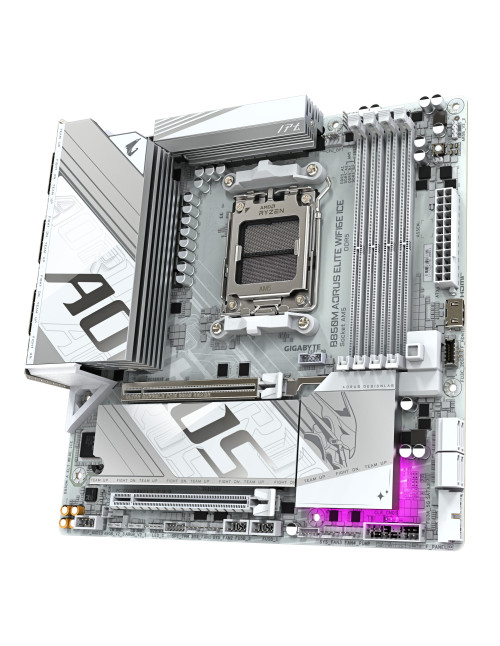 Placa base gigabyte b850m aorus elite