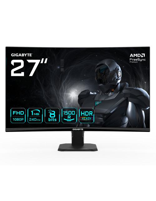 Monitor curvo gaming gigabyte gs27fc2 27 pulgadas