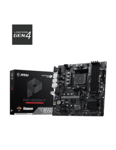 Placa base msi b550m - p matx am4