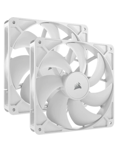 Ventilador caja rs140 2x 140mm blanco