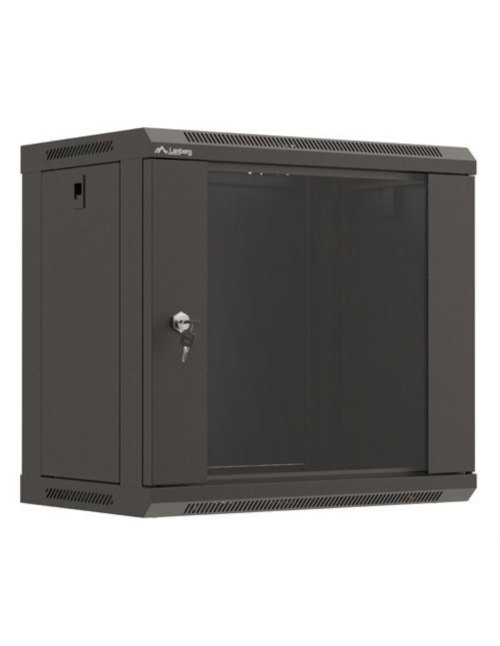 Armario lanberg mural rack 19 pulgadas 9u