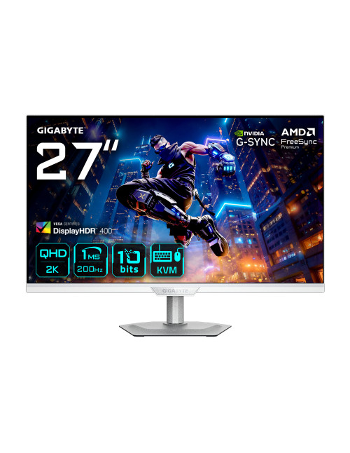 Monitor gaming gigabyte m27q2 qd ice