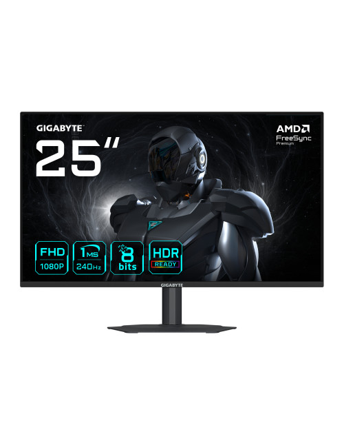 Monitor gaming gigabyte g25f2a 24.5 pulgadas fhd